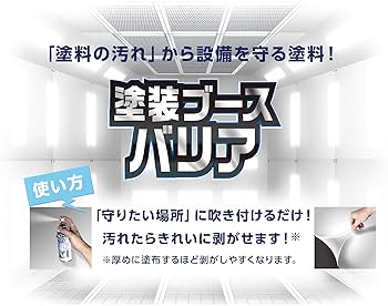 Amazon.co.jp: アウローラ化学株式会社 塗装ブースの掃除を簡単